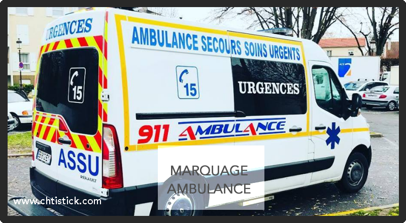 Flocage ambulance